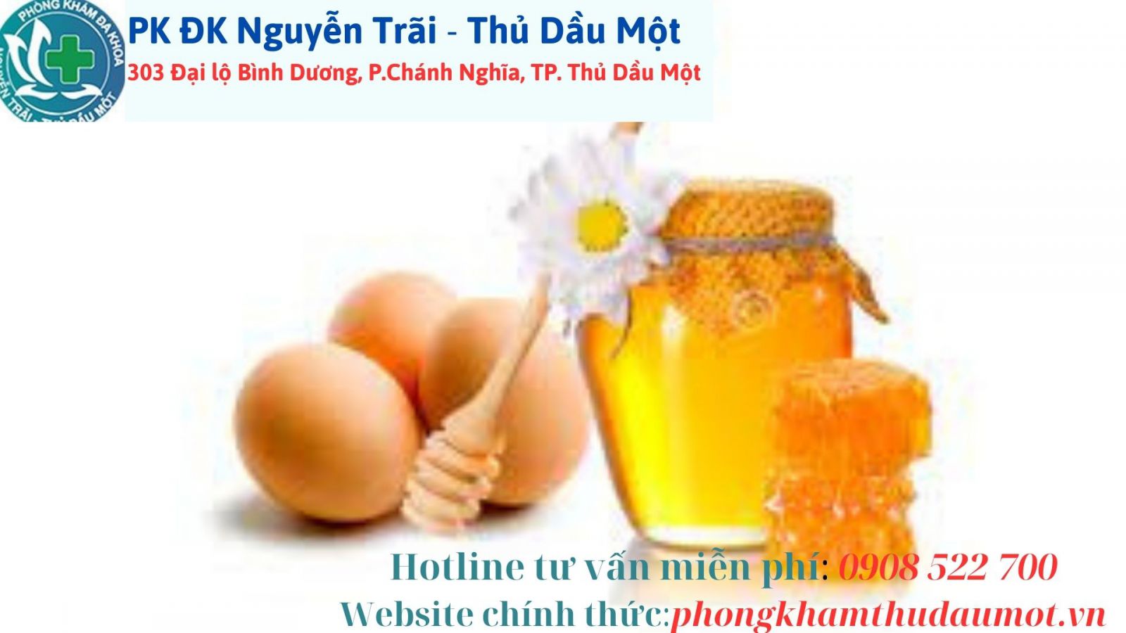 Cách 1: Trứng gà + Mật ong nguyên chất