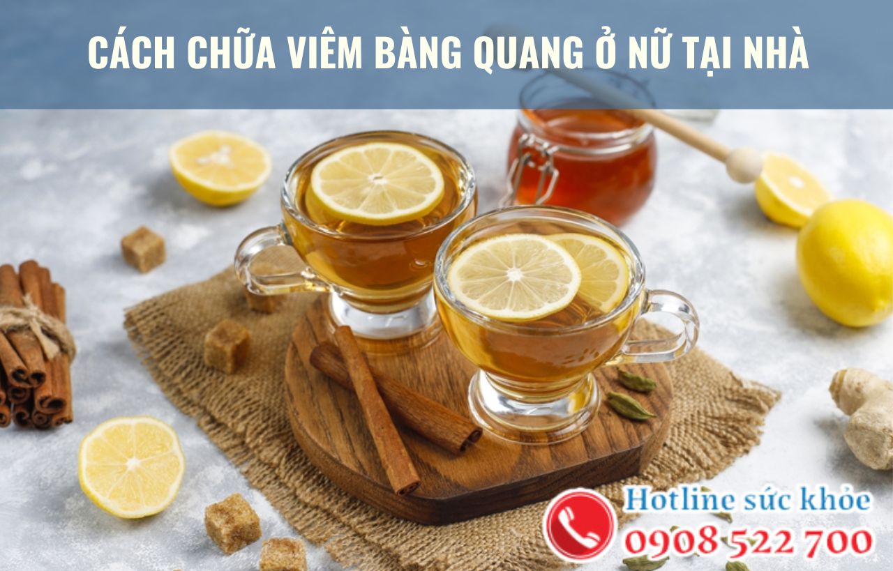 Cách chữa viêm bàng quang ở nữ tại nhà