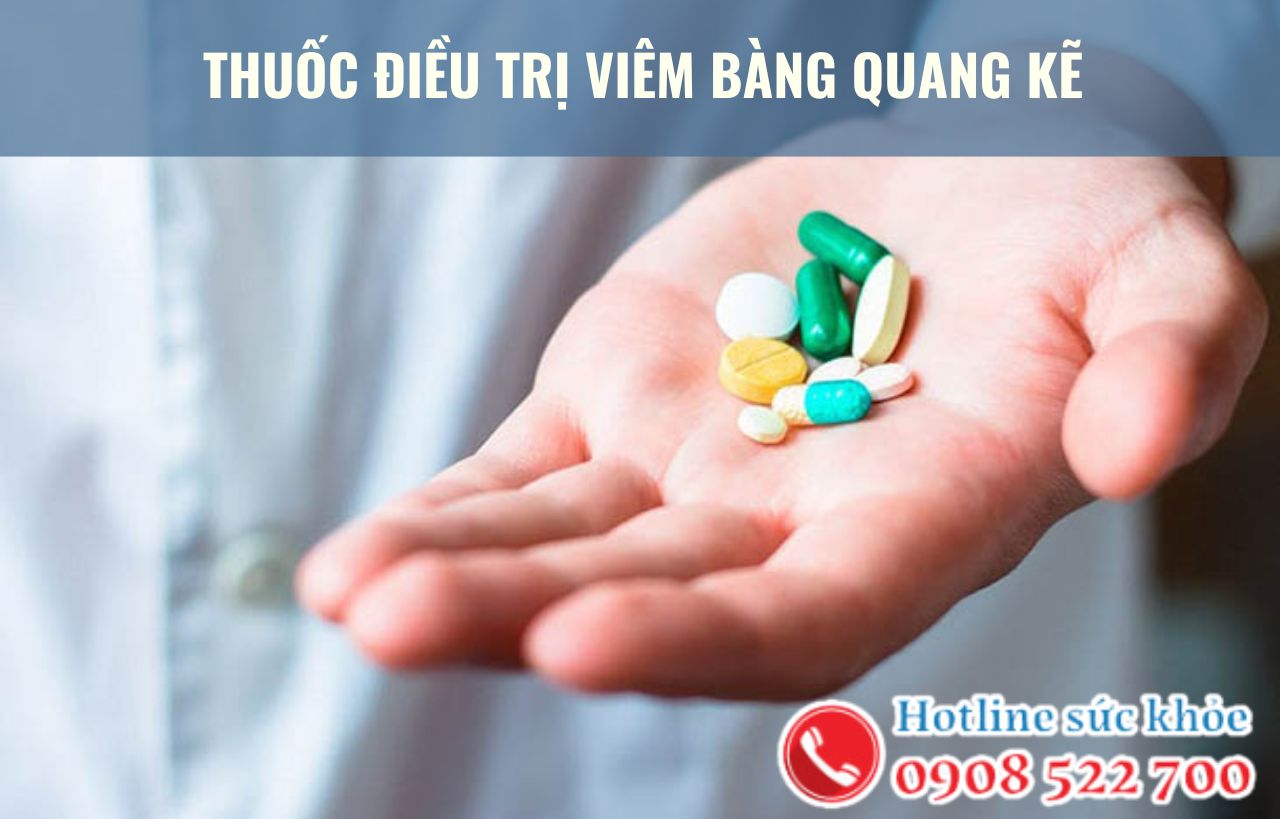 Thuốc điều trị viêm bàng quang kẽ là gì?