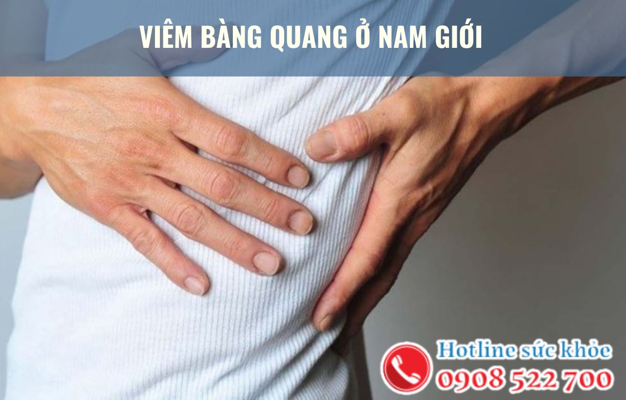 6 Điều cần biết về viêm bàng quang ở nam giới