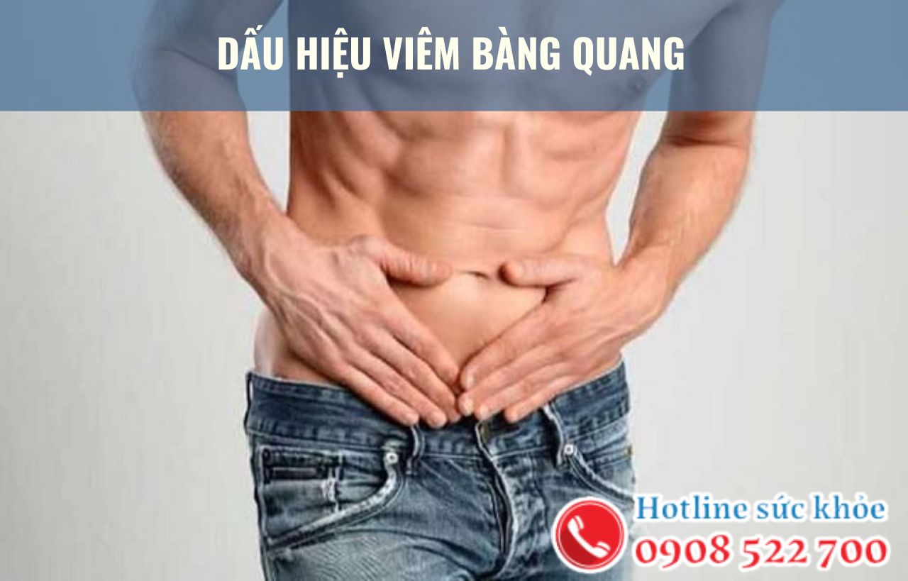 Dấu hiệu viêm bàng quang trong từng giai đoạn ra sao?