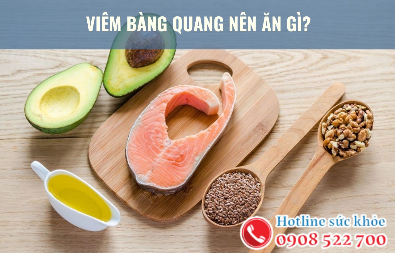 Viêm bàng quang nên ăn gì?