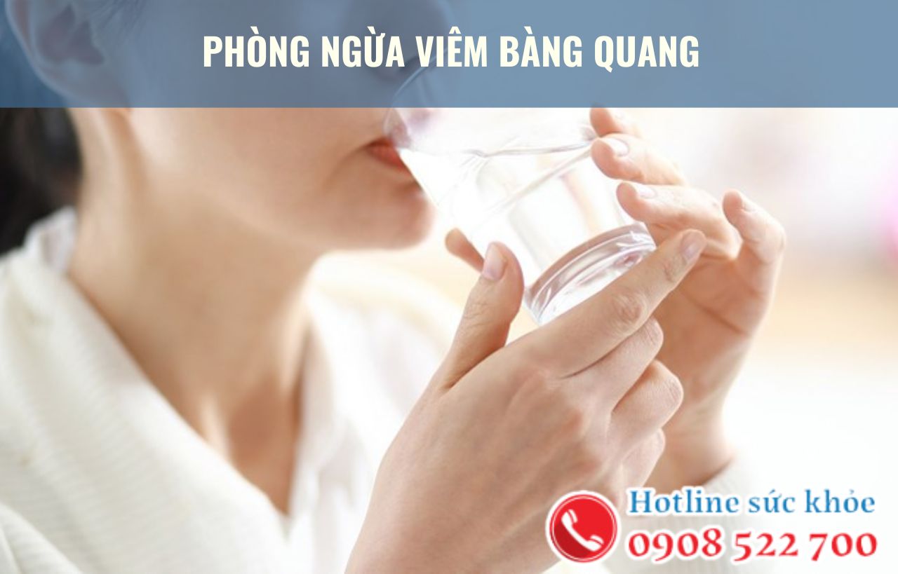 Phòng ngừa viêm bàng quang như thế nào?