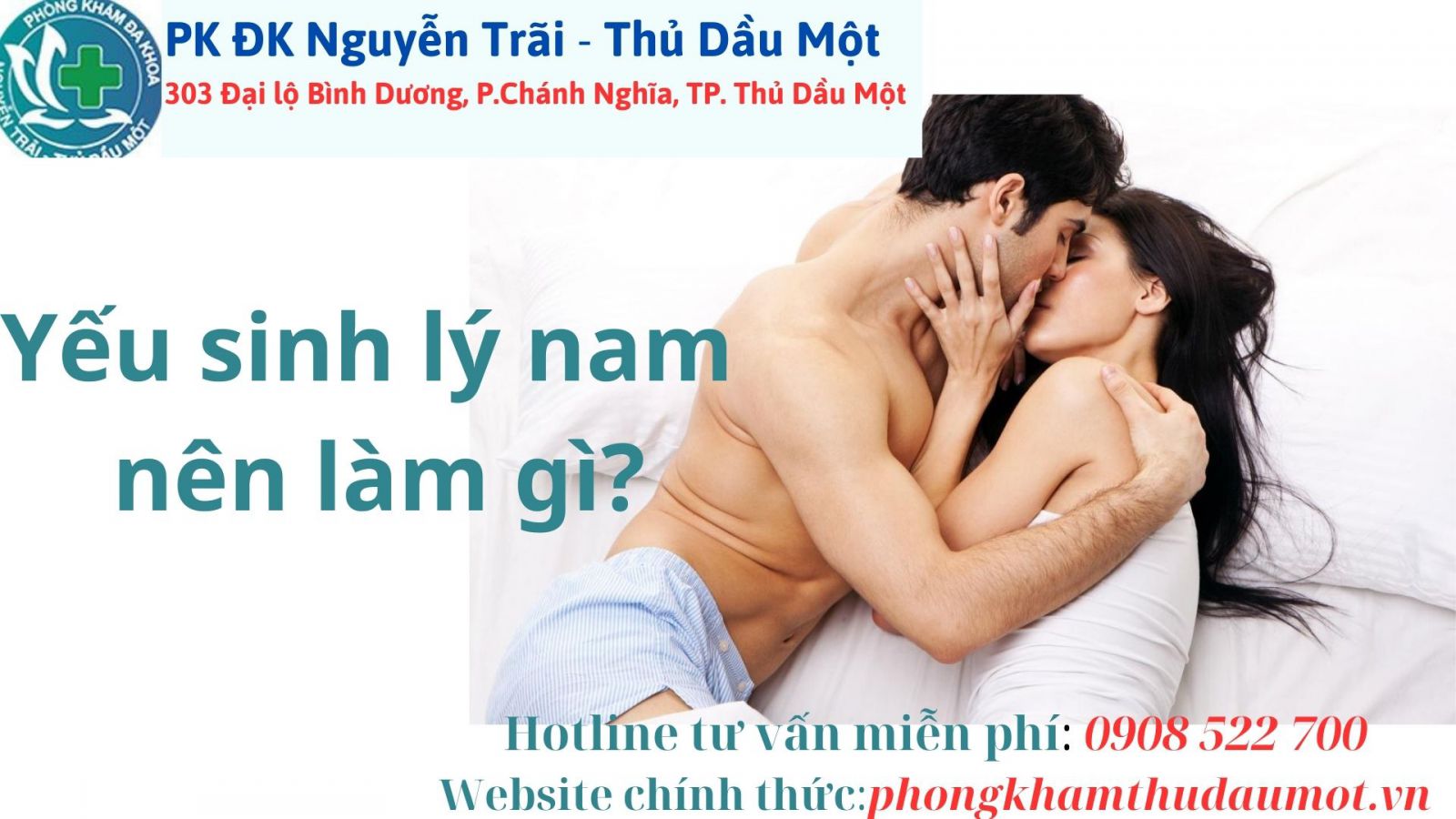 Yếu sinh lý nam nên làm gì để khắc phục sớm nhất?