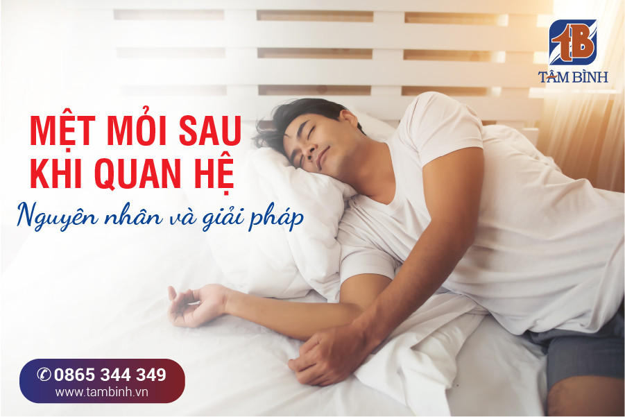 Hình ảnh minh họa mệt mỏi sau khi quan hệ