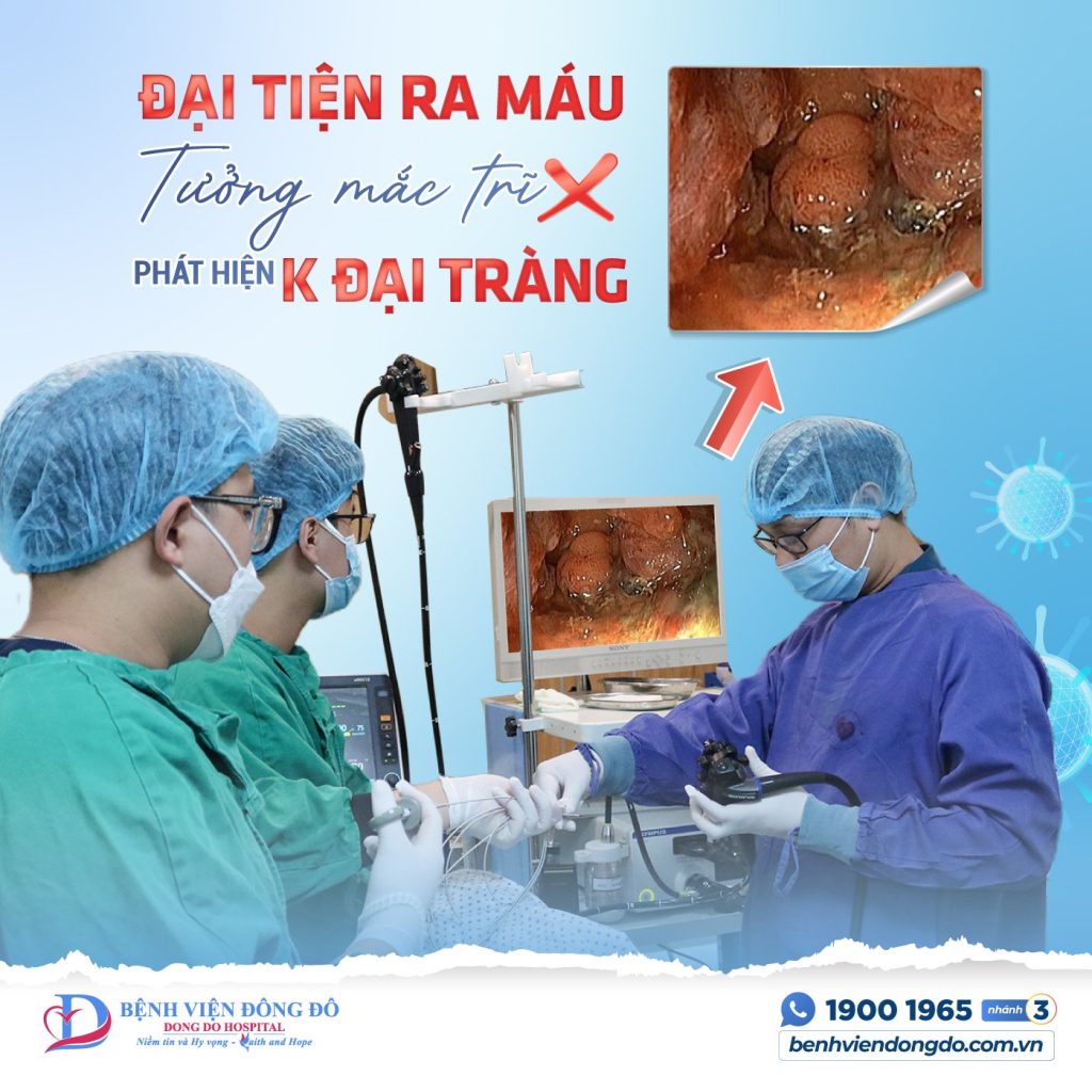 đại tiện ra máu