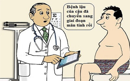 tình trạng dương vật bị cong mãn tính