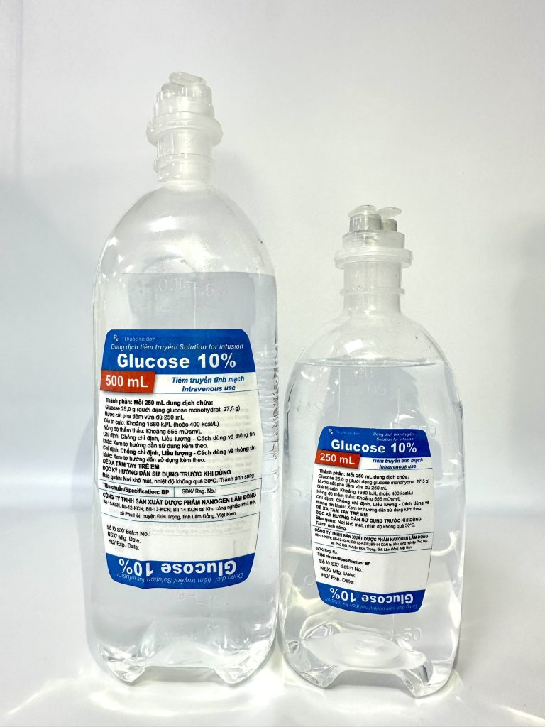 tác dụng của đường glucose