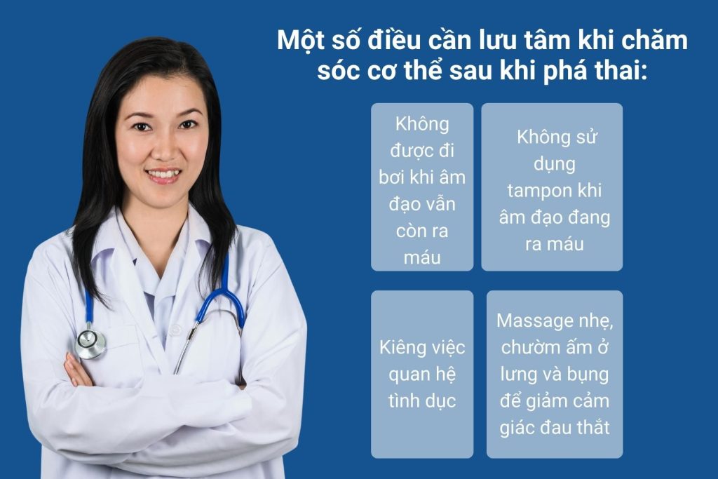 phá thai xong không kiêng