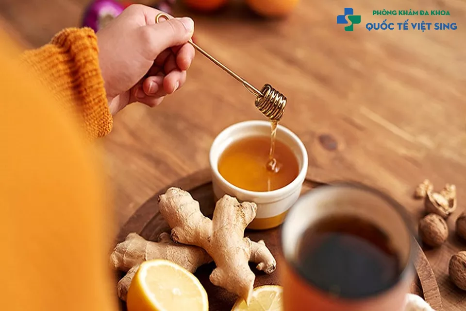 Hình ảnh minh họa chữa yếu sinh lý bằng gừng