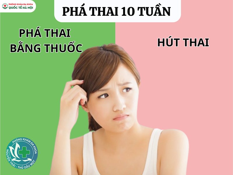 phá thai 8 tuần