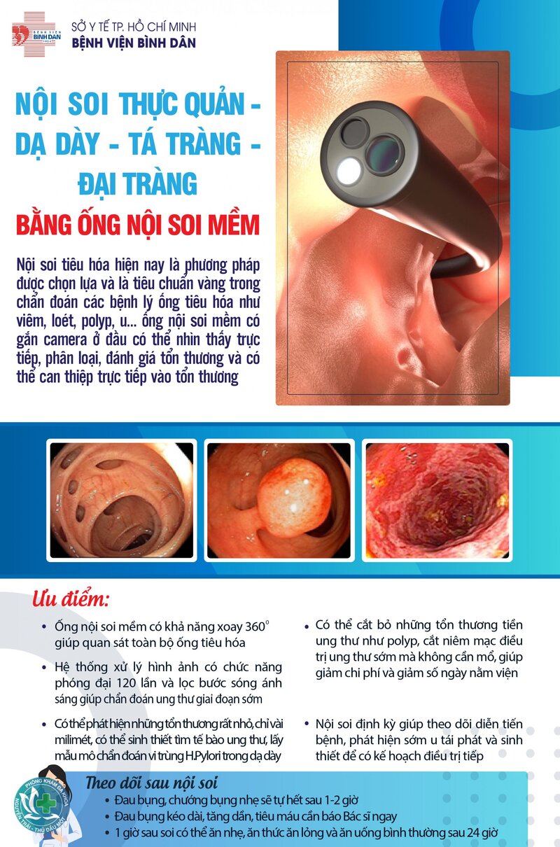 Nội soi dạ dày - Nội soi thường và nội soi có an thần Nội soi dạ dày - Nội soi thường và nội soi có an thần