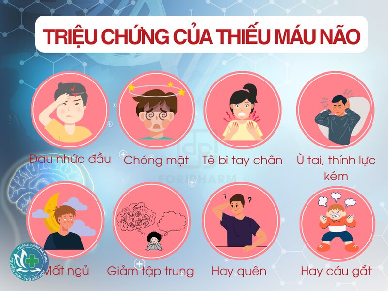 Thiếu máu não - Chóng mặt, đau đầu có phải thiếu máu não không?