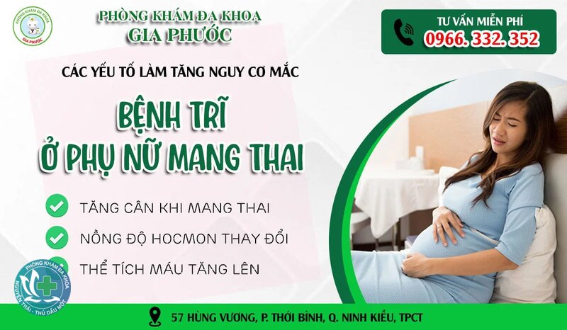 Trĩ khi mang thai - Dấu hiệu trĩ khi mang thai thường gặp