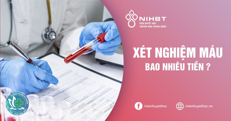 xét nghiệm máu bao nhiêu tiền - Các chỉ số cơ bản thường được chỉ định